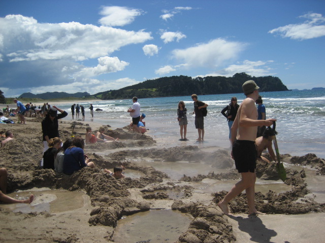 Album: Hot water beach en waihi; Foto: IMG_0416.JPG